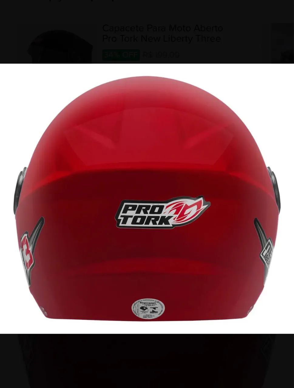 Capacete pro tork - Foto 3