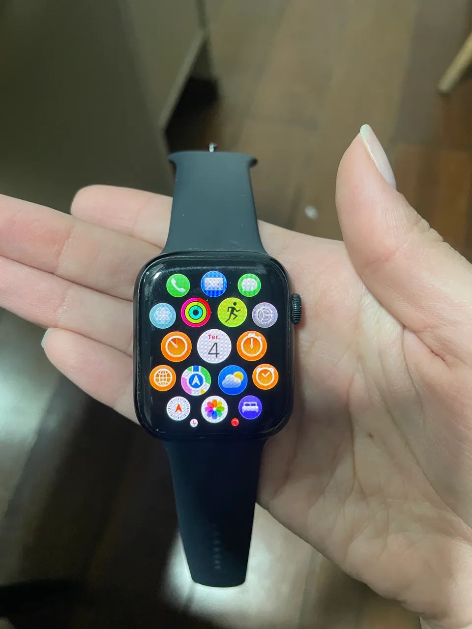Apple Watch Series 7 45mm Midnight Completo