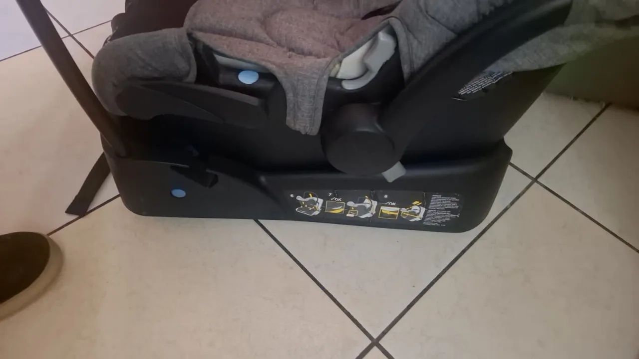 Bebe conforto + suporte pra carro  - Foto 4