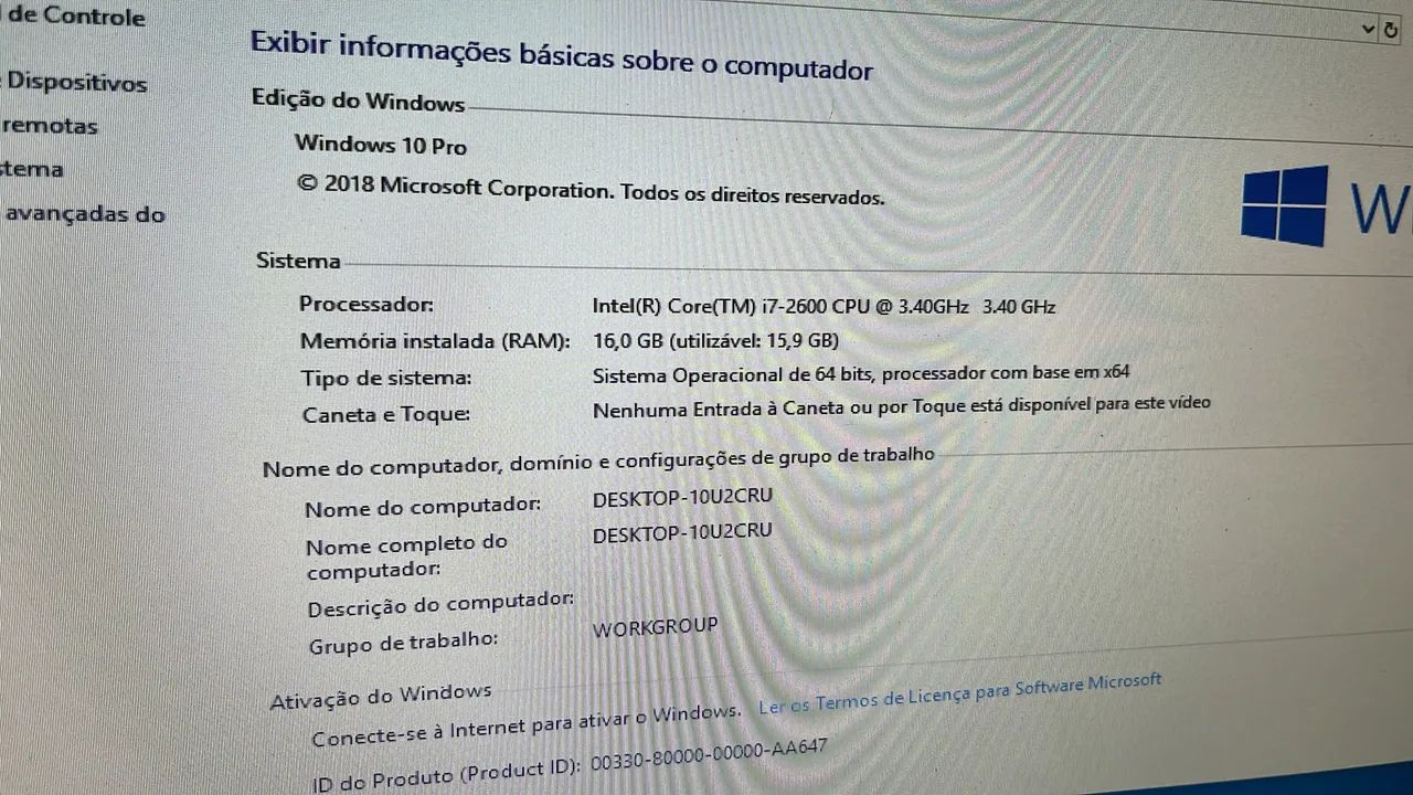 PC Dell Optiplex Core i7