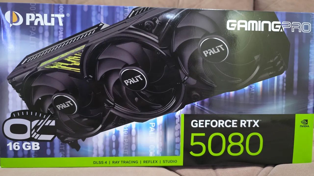 RTX 5080 Palit Gaming Pro -  Nova