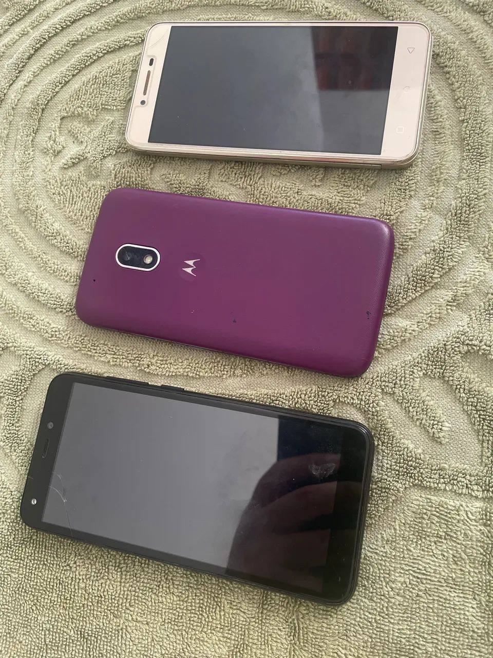 Lote com 3 Celulares Usados - Motorola, Lenovo e Positivo Funcionando - Foto 5