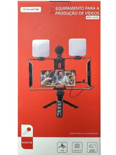 Kit video making celular MTG-3333 Tomate - Foto 5
