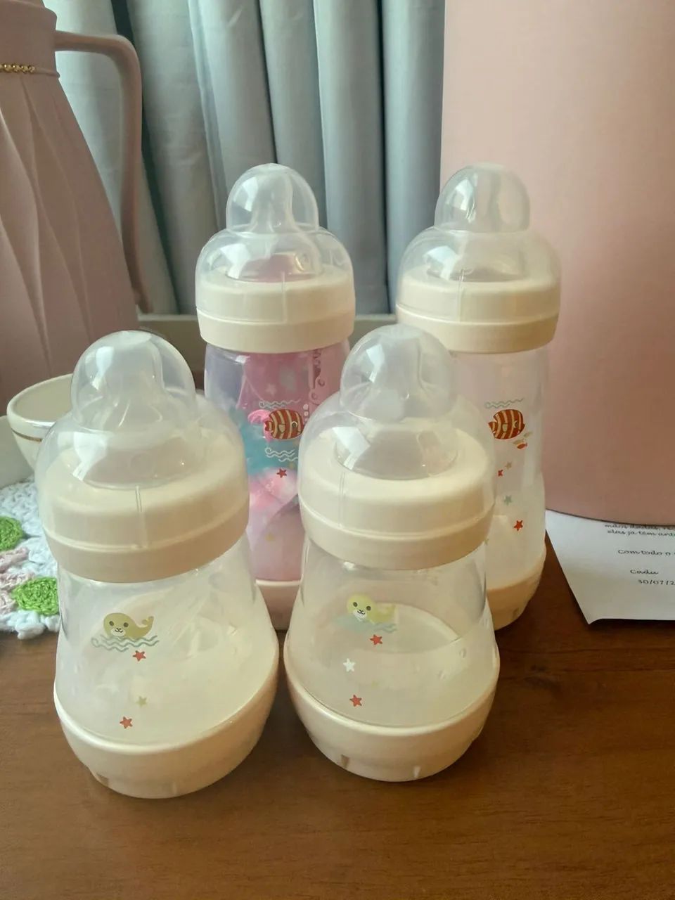 Kit Mamadeiras Mam + brinde chupetas NUK