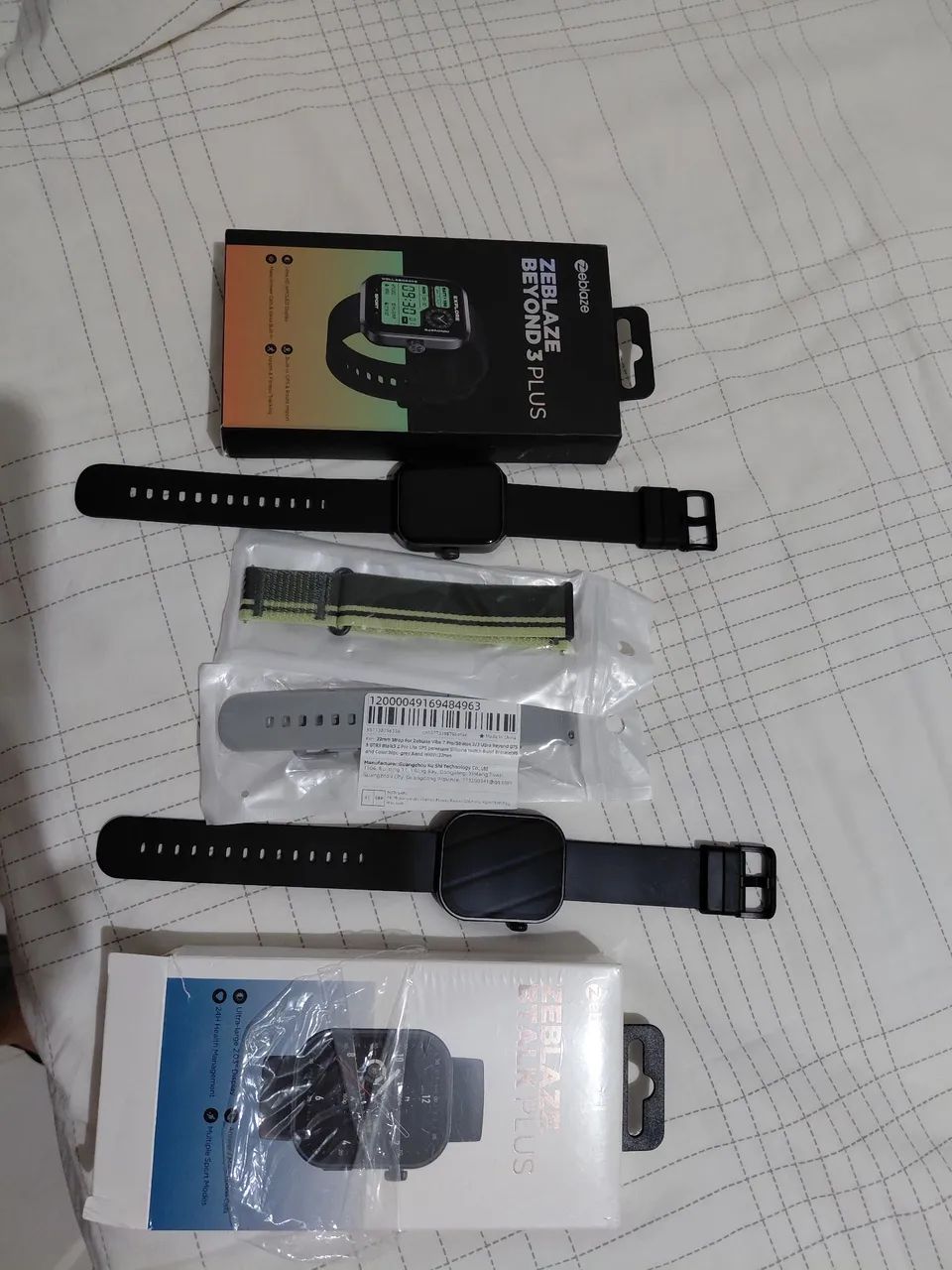 Dois smartwatch zeblaze e duas pulseiras.  - Foto 5