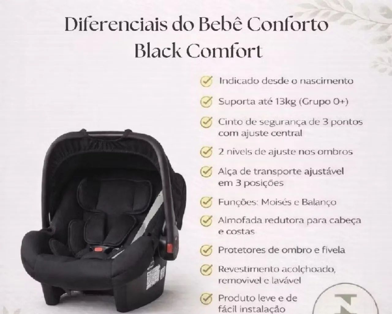 BEBE CONFORTO Black Confort