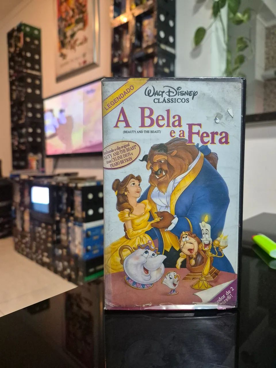Vhs A Bela e a Fera Legendado 1° Tiragem Raro - Foto 6