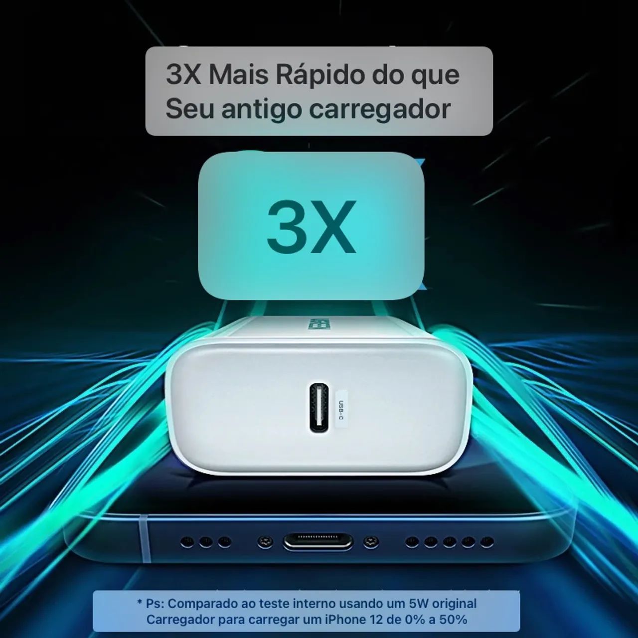 Fonte tipo C ugreen original certificada com entrega grátis  - Foto 3