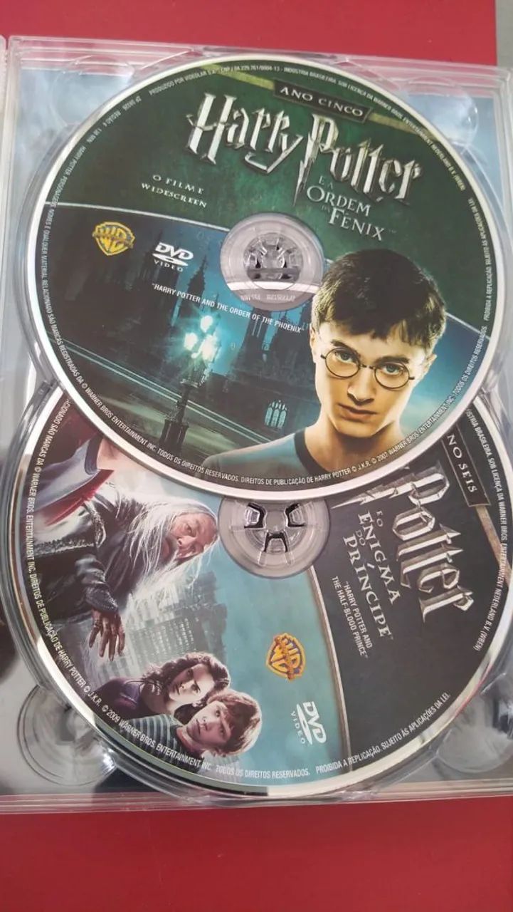 Coleção  dvds Harry Potter
