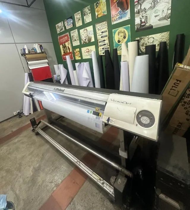 Plotter de Impressão TOP Roland RS 640 Funcionando - Foto 4
