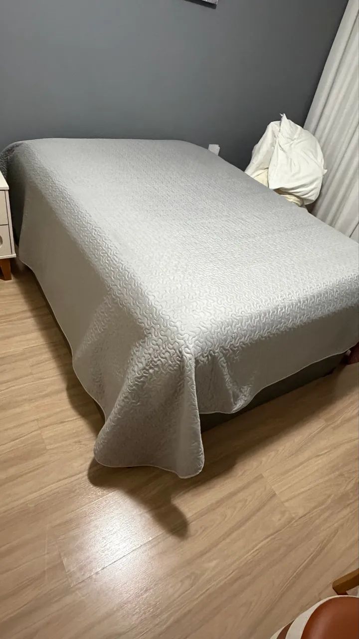 Cama Box + Base Baú 