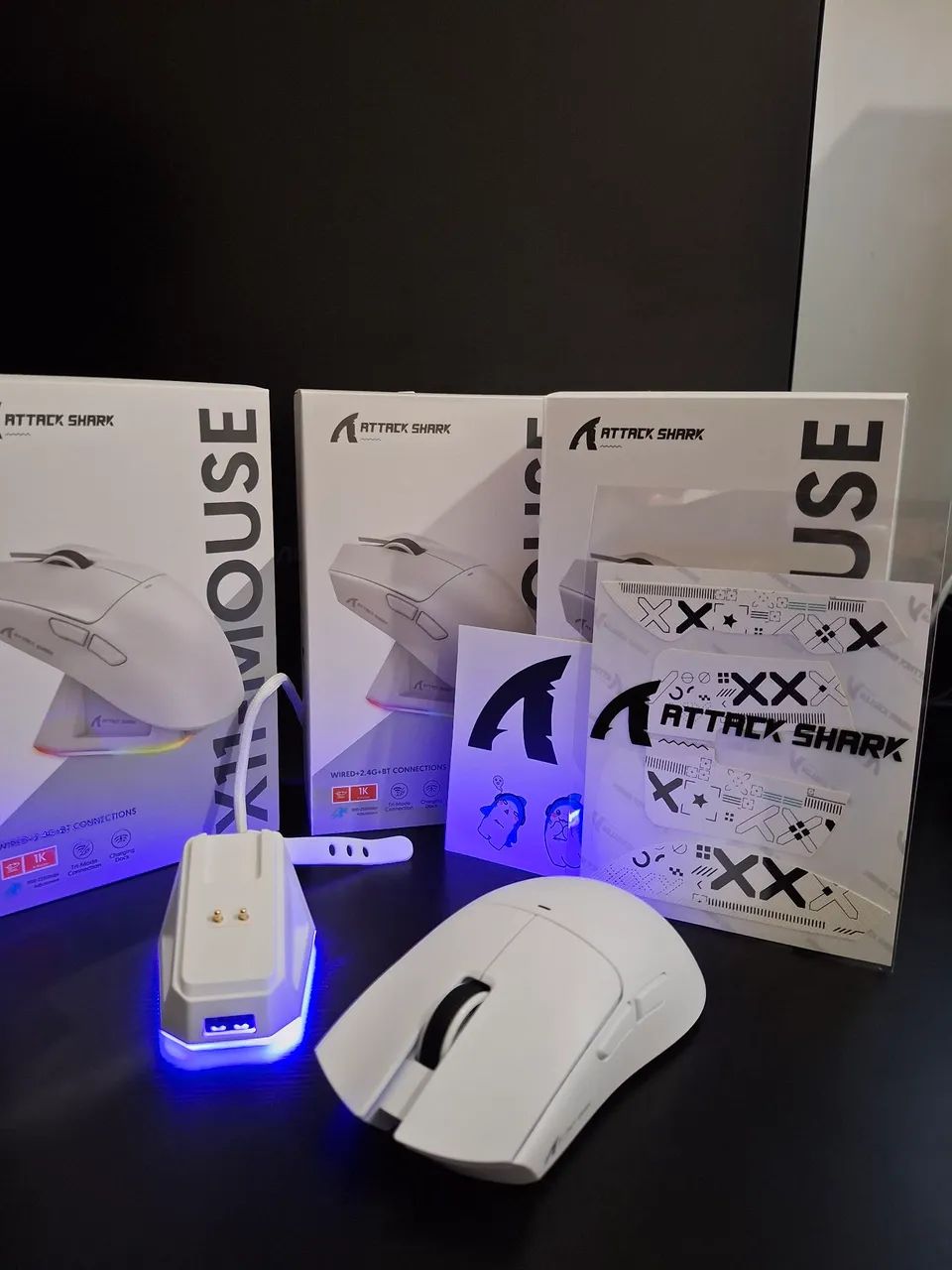 MOUSE ATTACK SHARK X11 - PAW 3311  - Foto 4