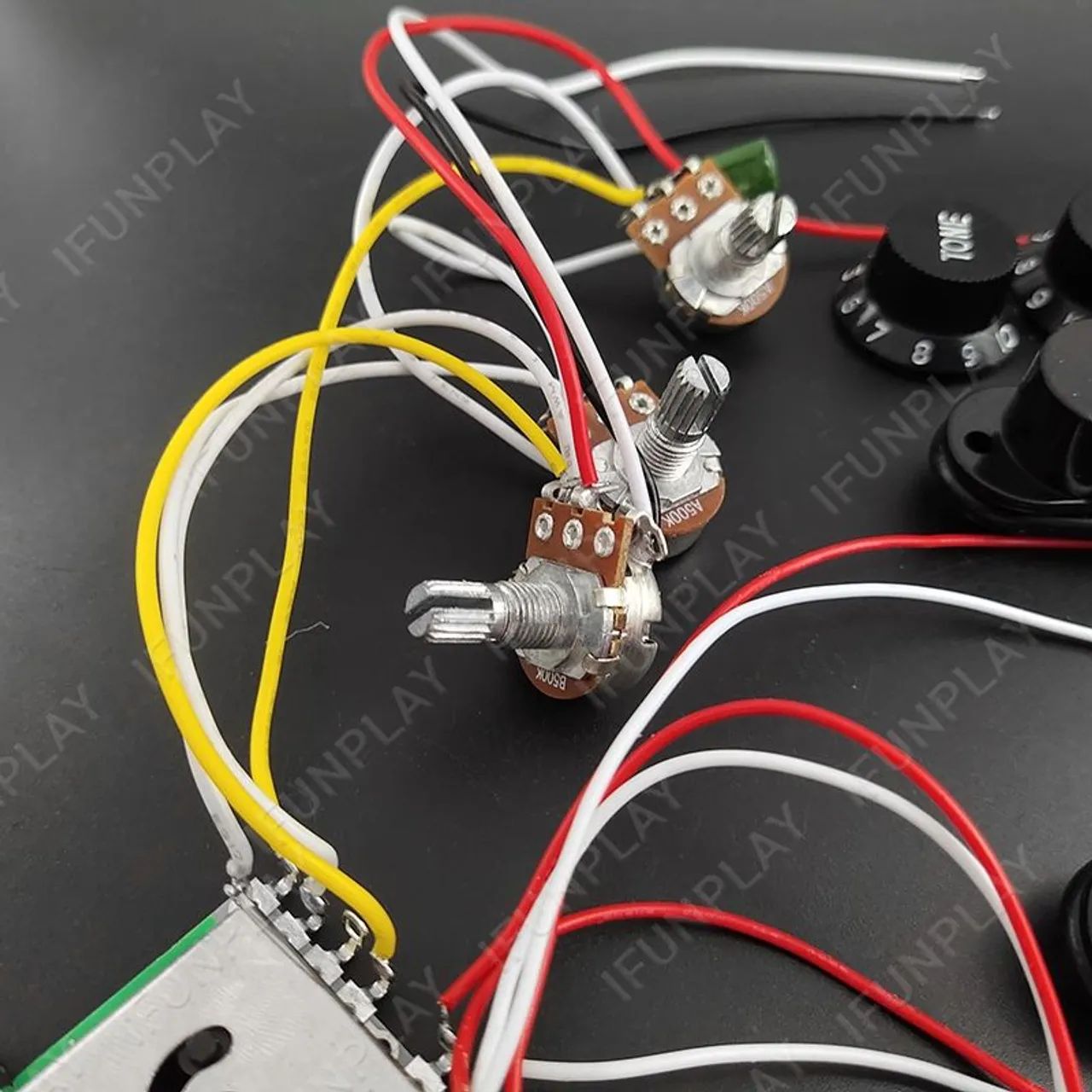 Kit Circuito Elétrico Guitarra Stratocaster SSS - Foto 4