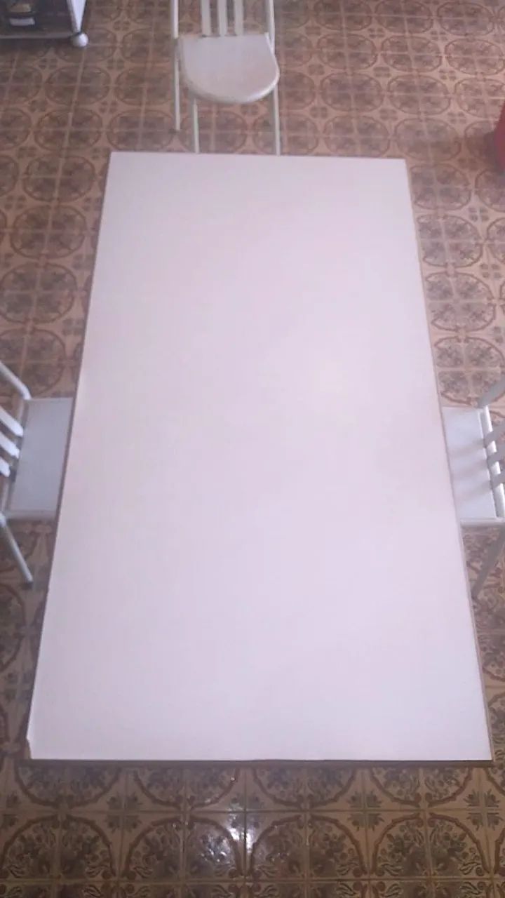 Mesa Branca de MDF - Foto 2