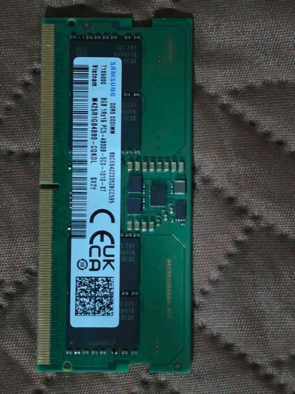 Memória DDR5 8GB NOTEBOOK  - Foto 2