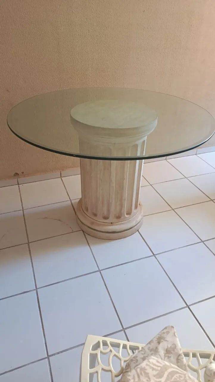 Mesa de vidro 
