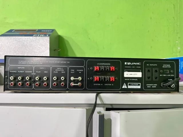 Amplificador mixer mod AC 1400 - Foto 2