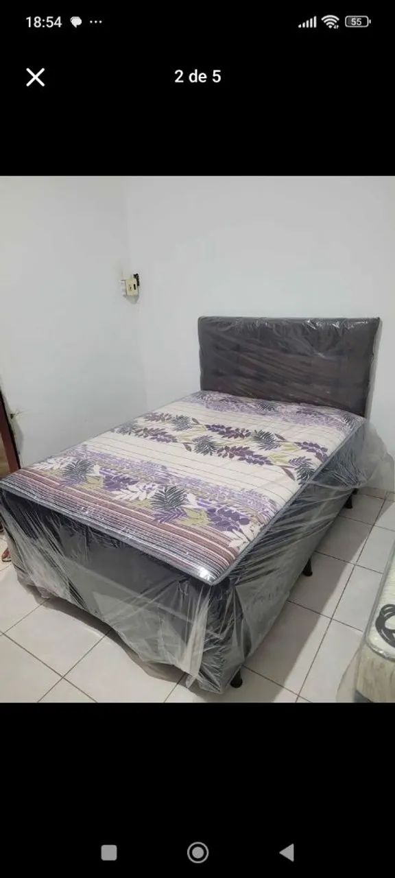 Cama box casal 