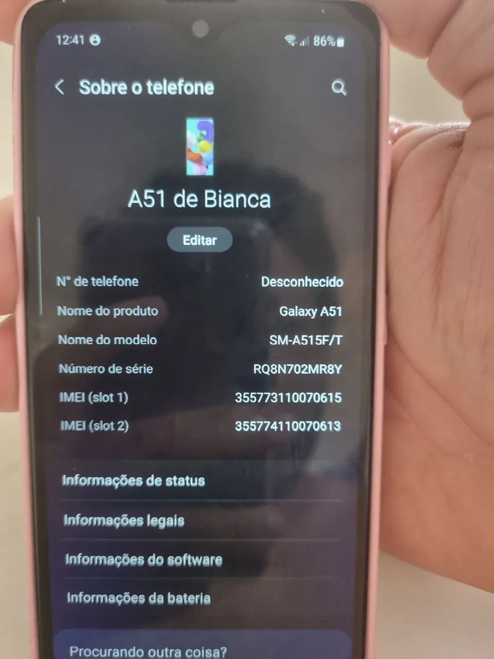 Vendo um a51 128g vem negociar  - Foto 4