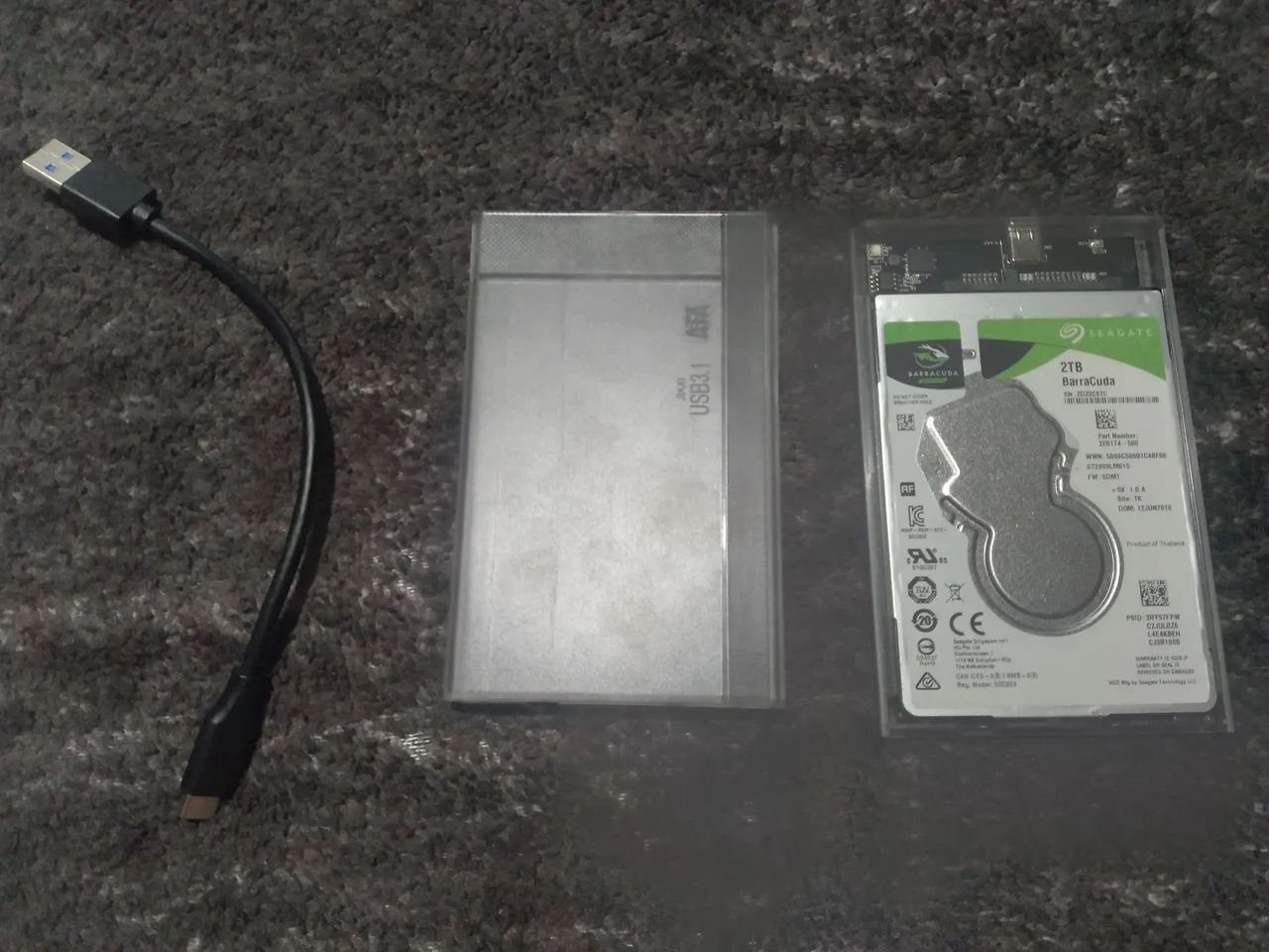 Hdd 2tb seagate barracuda