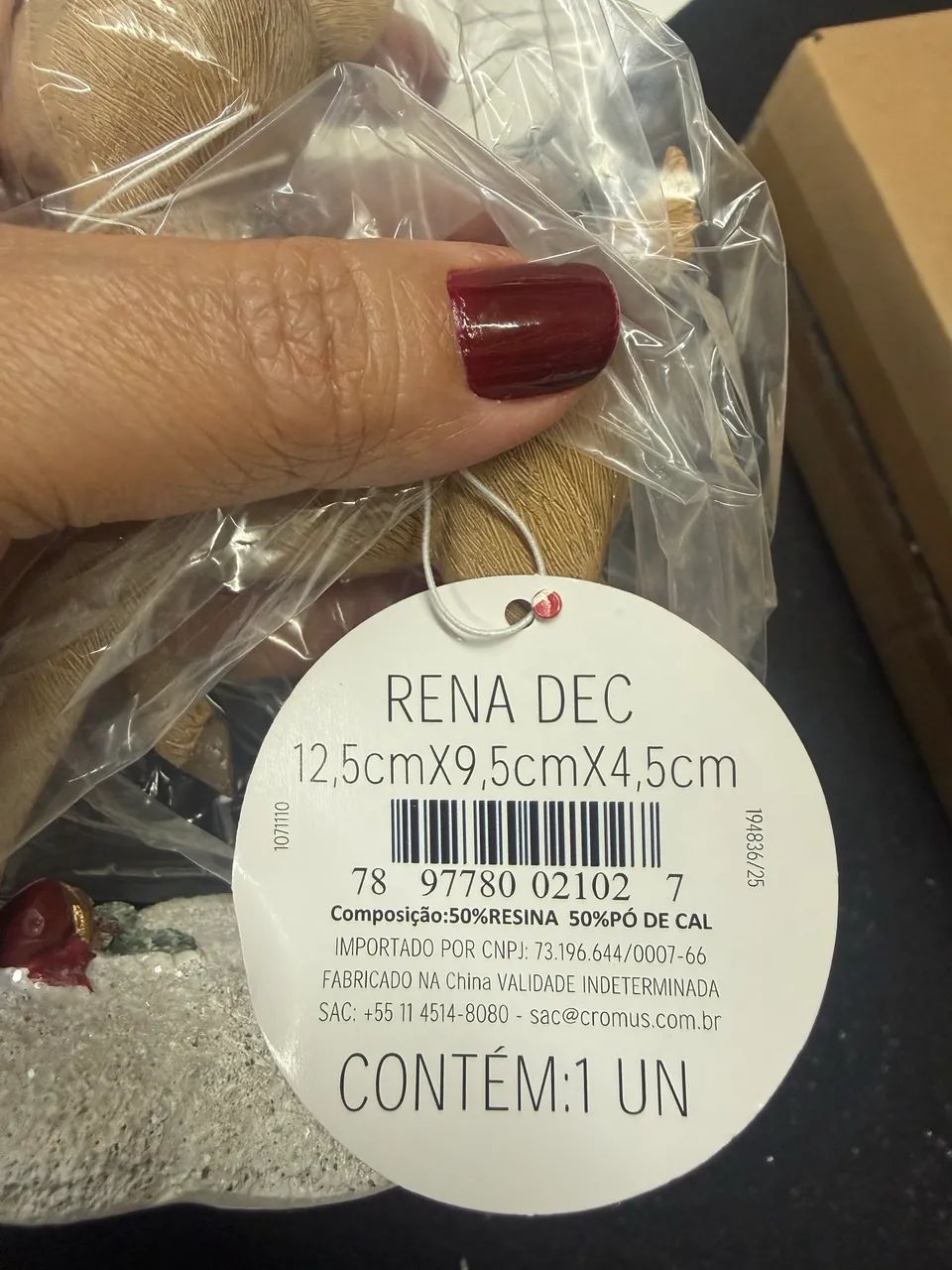 Kit renas resina  - Foto 2