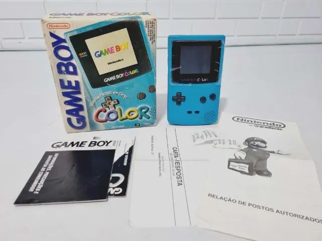 437- CONSOLE GAMEBOY COLOR TEAL