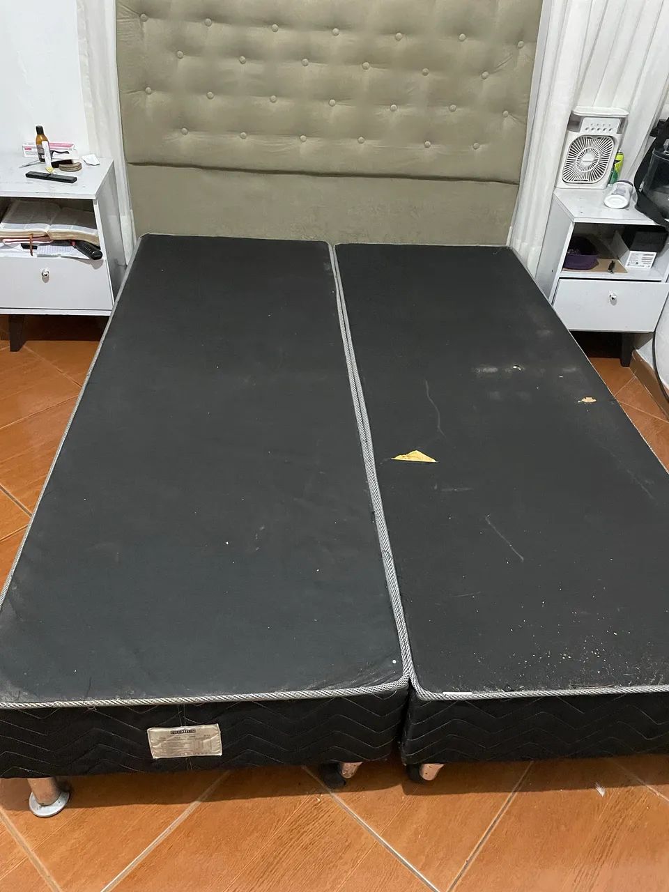 Cama box casal com colchão  - Foto 3
