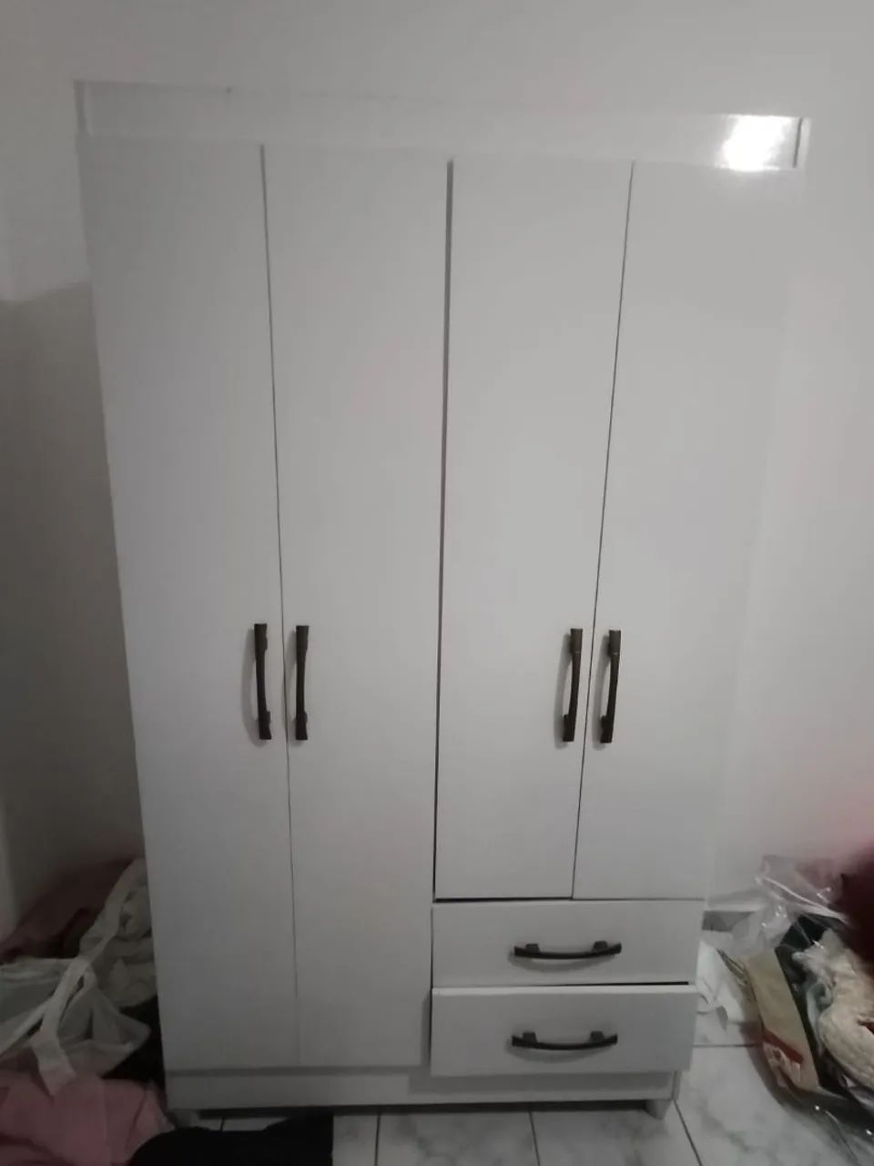 Guarda Roupa 2 portas branco