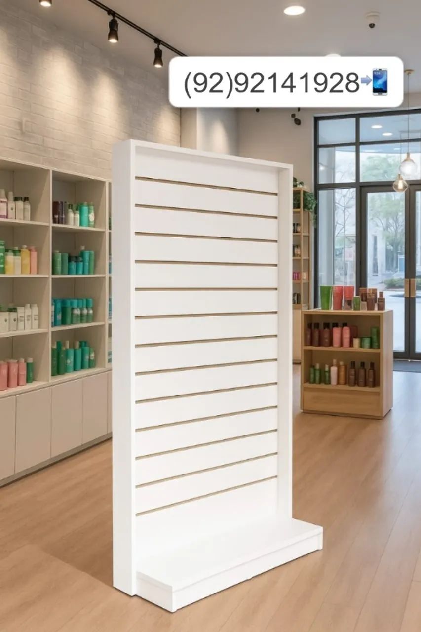 Expositor canaletado - ENTREGA GRÁTIS!