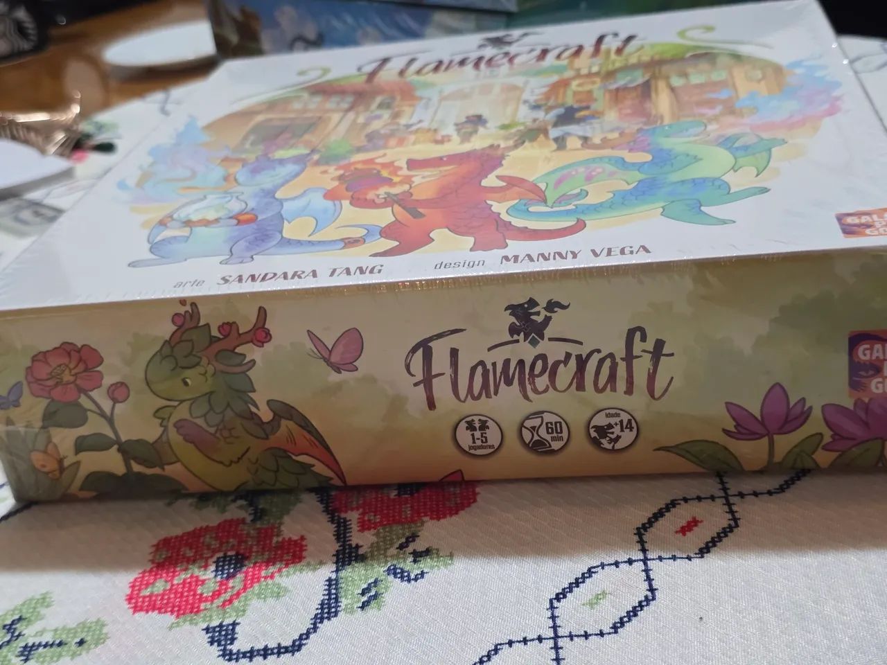 Flamecraft jogo tabuleiro boardgame - Foto 3