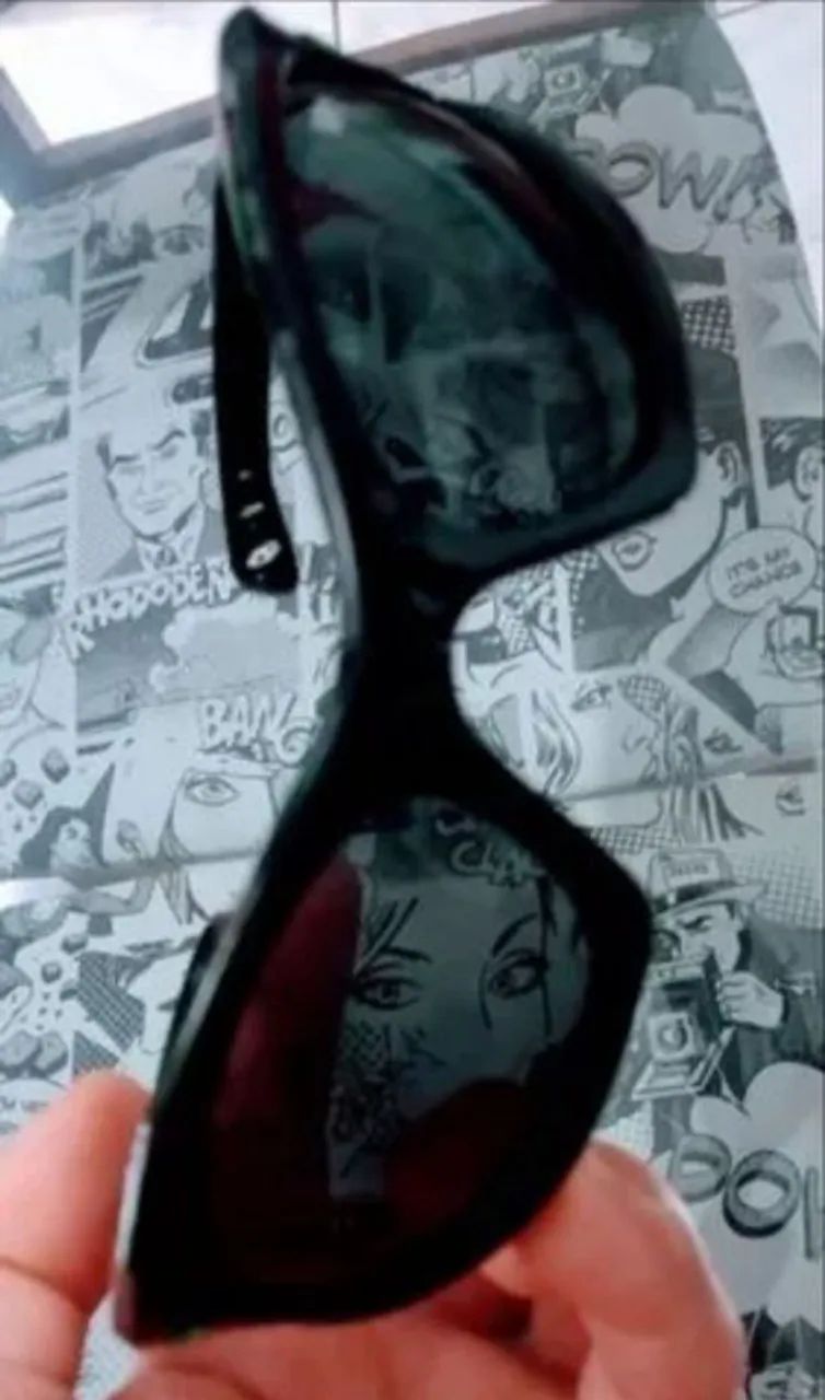 Óculos Spy Shadow 043 , Preto Brilho - Foto 2
