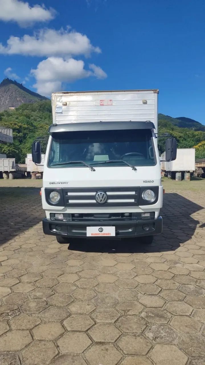 volkswagen/vw 10.160 ano, 2018, cor, branco, com baú - Foto 2