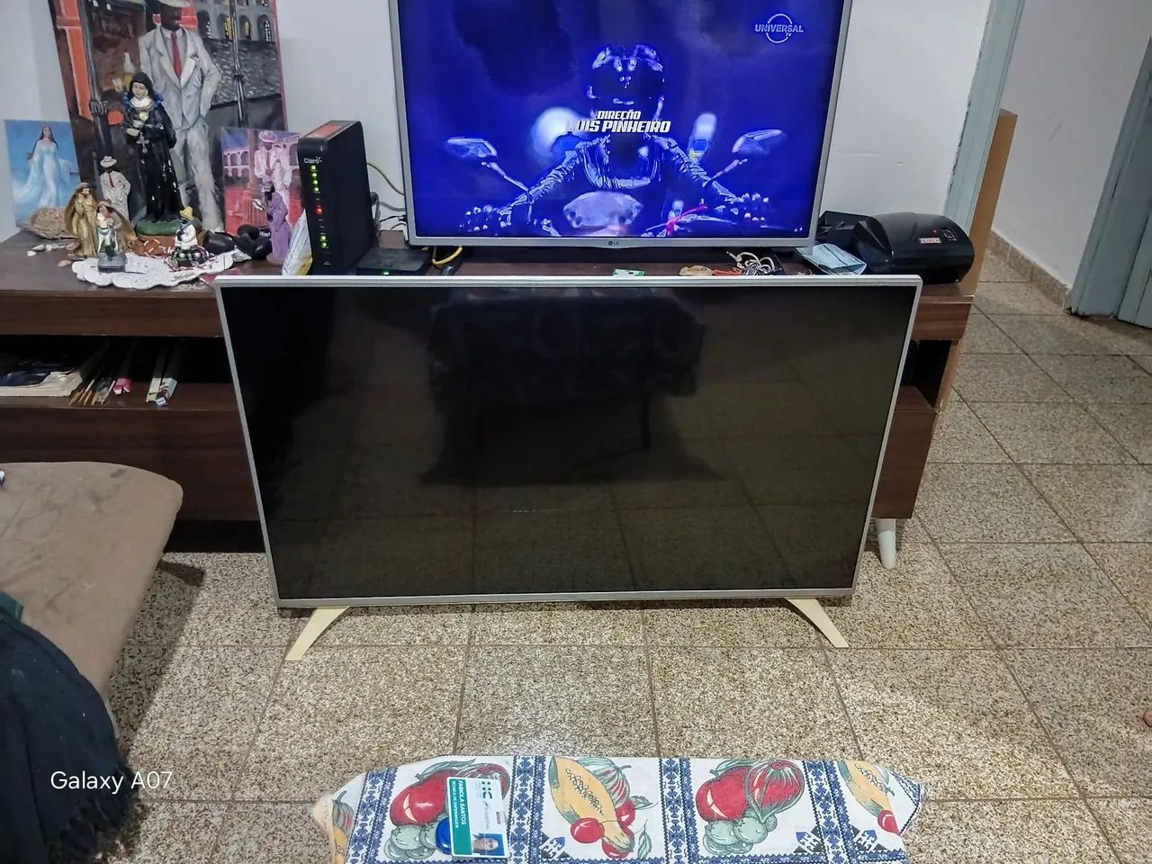 TV LG 49 Polegadas Queimada | Liga, Tela com Defeito