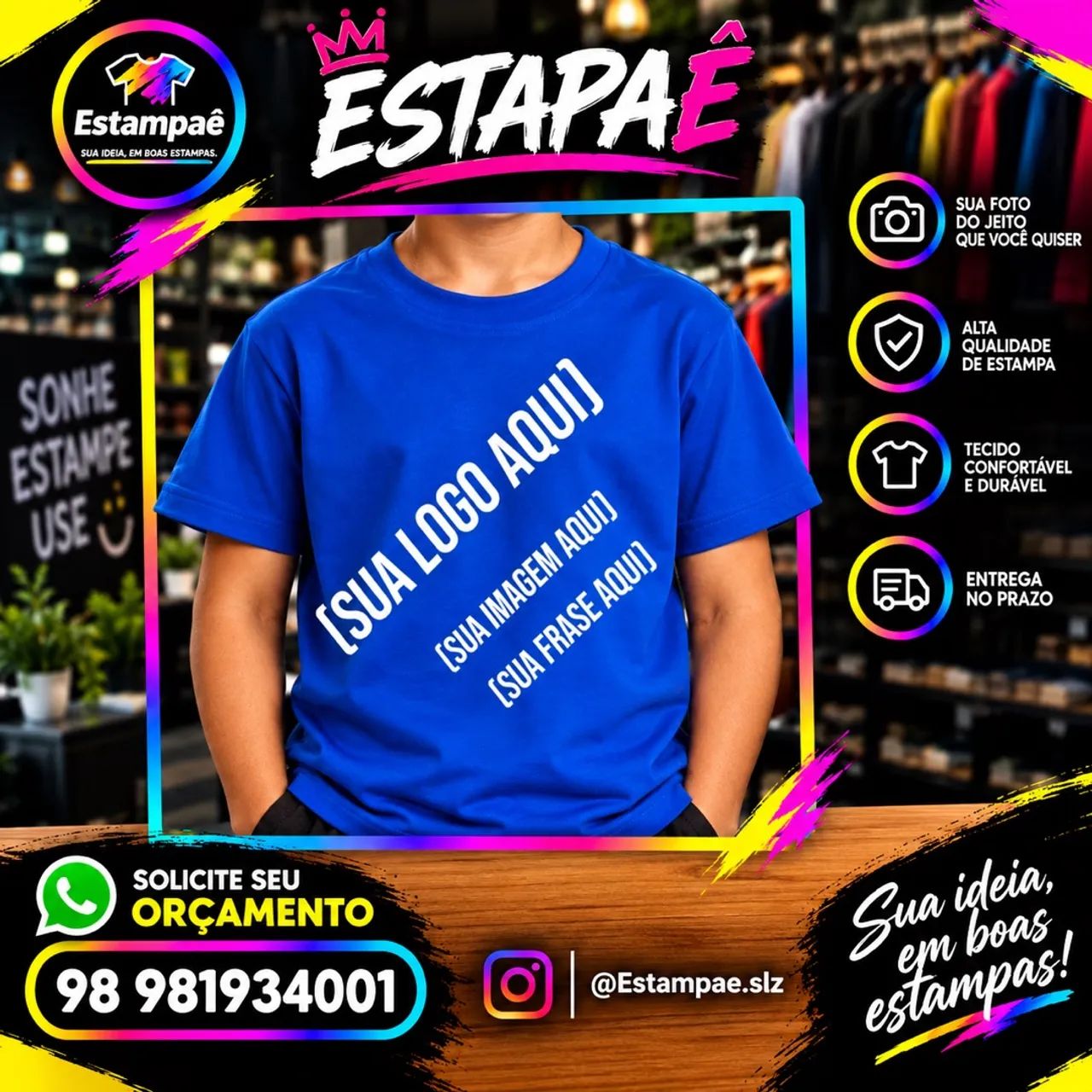 Camisa Personalizada  - Foto 2