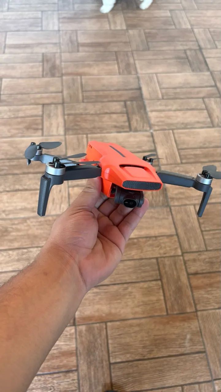 Drone FIMI Mini 3 4K Laranja + Controle + Caixa - Sem Bateria