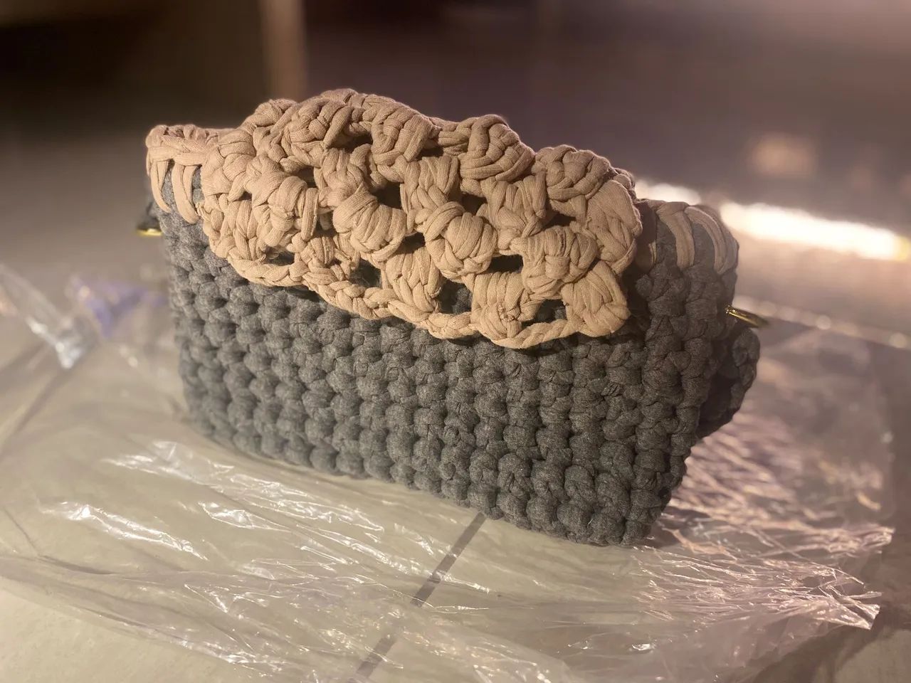 Bolsa de crochê  - Foto 4