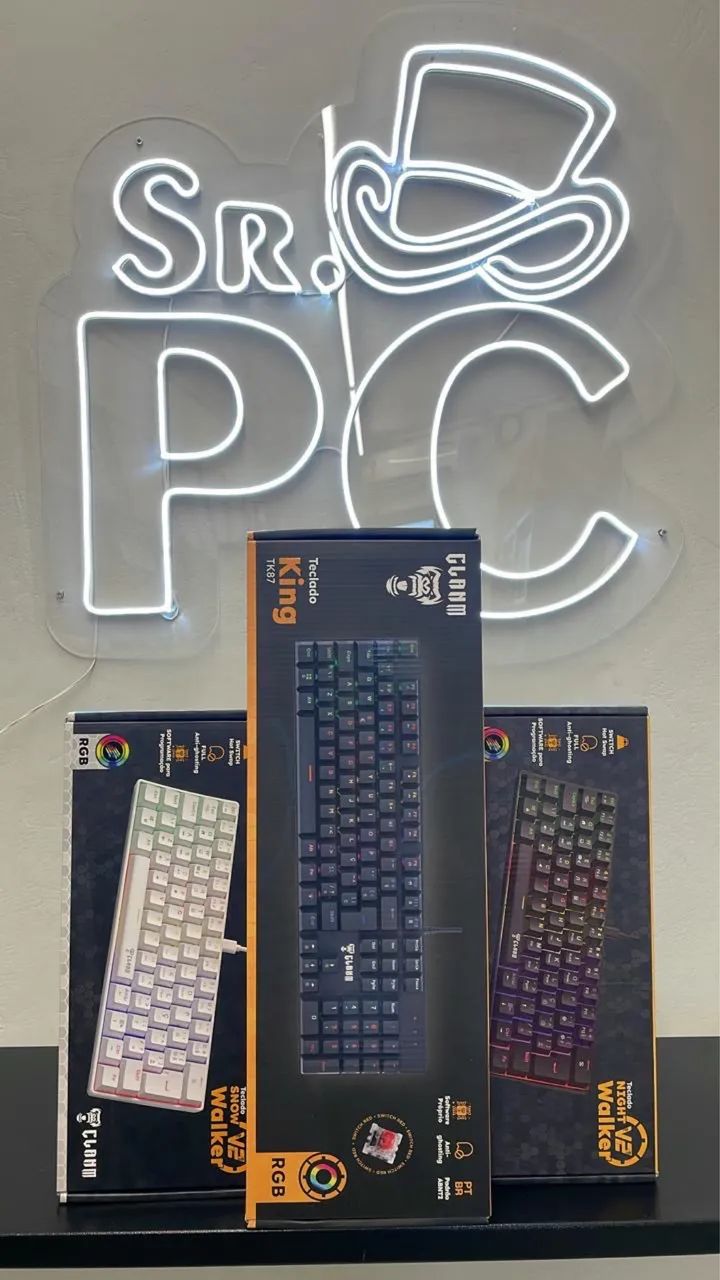 Teclado Gamer Mecânico Clamn  - Foto 3