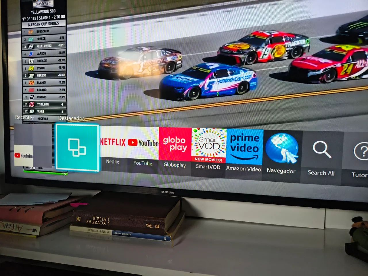 Tv smart Samsung led Full HD 43 polegadas semi nova - Foto 2