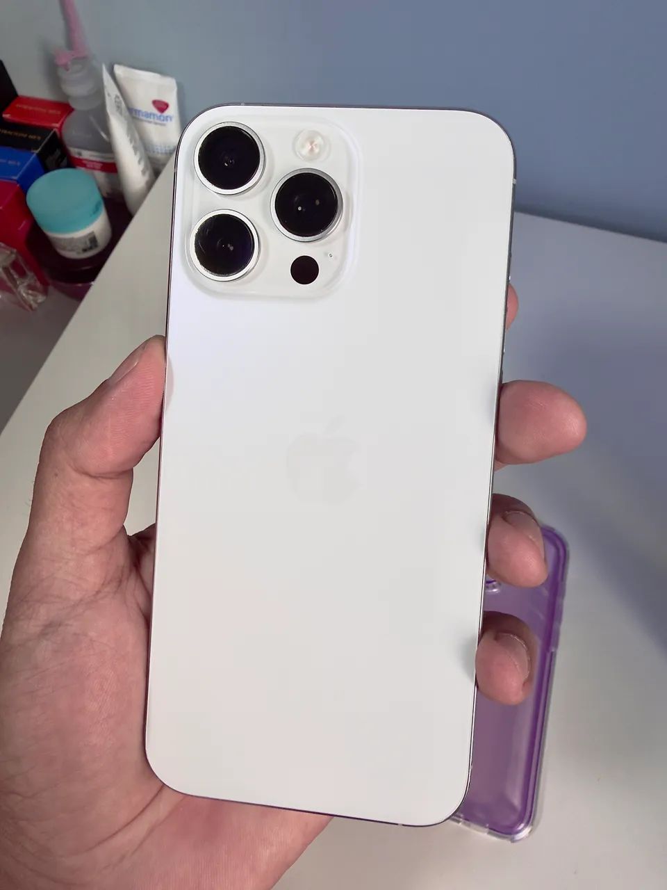 iPhone 16 pro max VENDO OU TROCO  - Foto 4