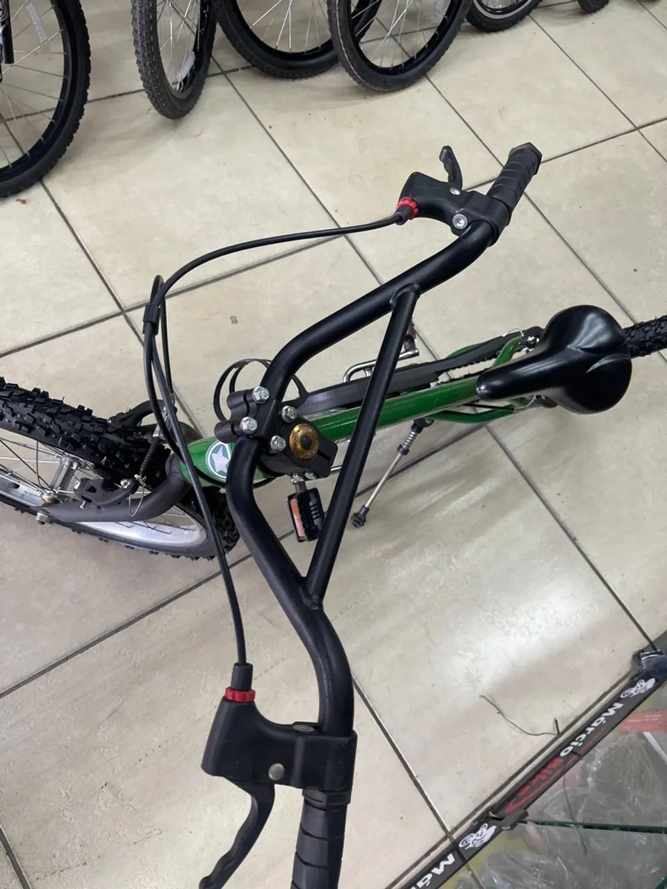 Bike aro 20 verde semi-nova !  - Foto 5