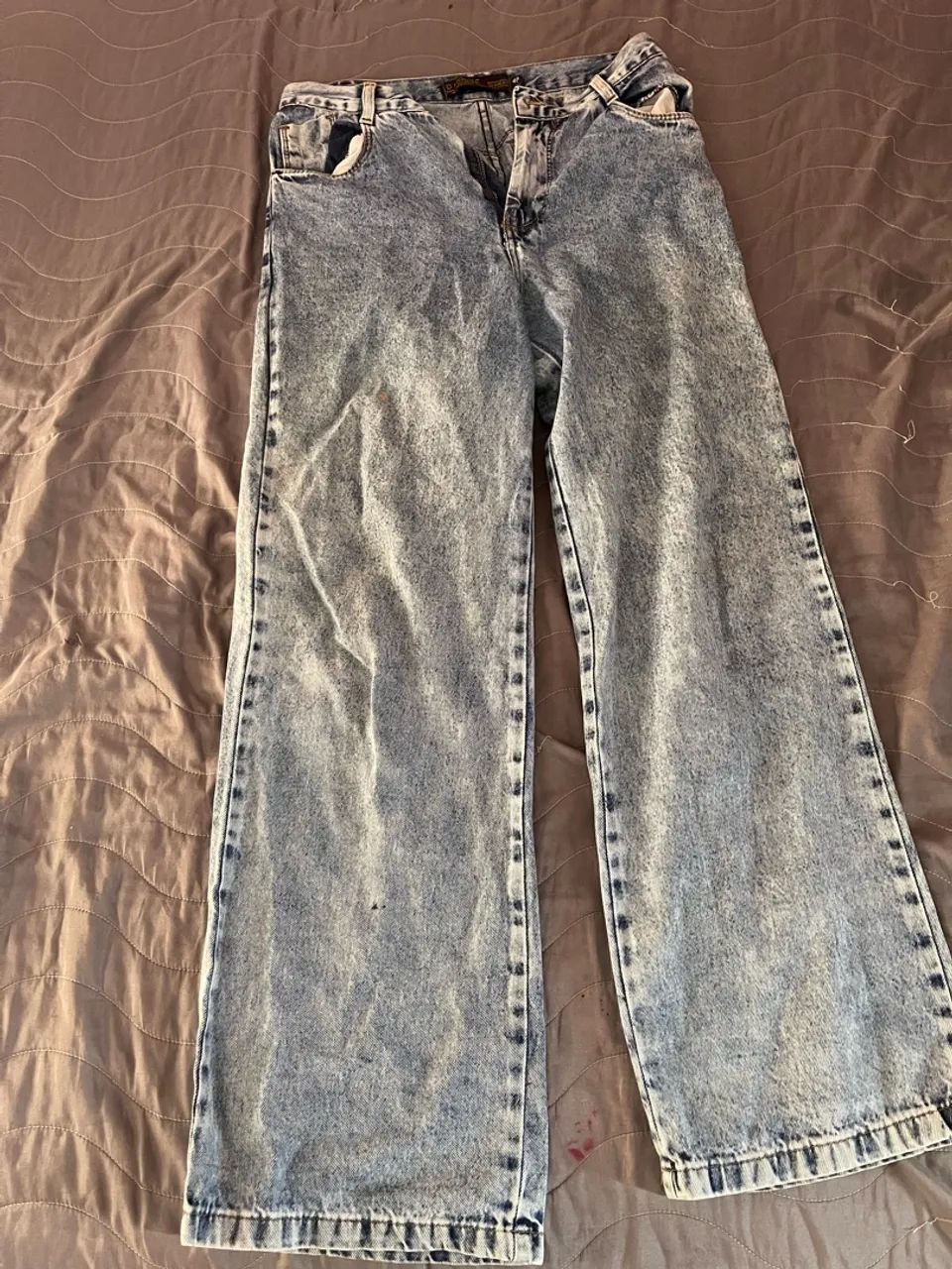Calça wid leg jeans - Foto 2