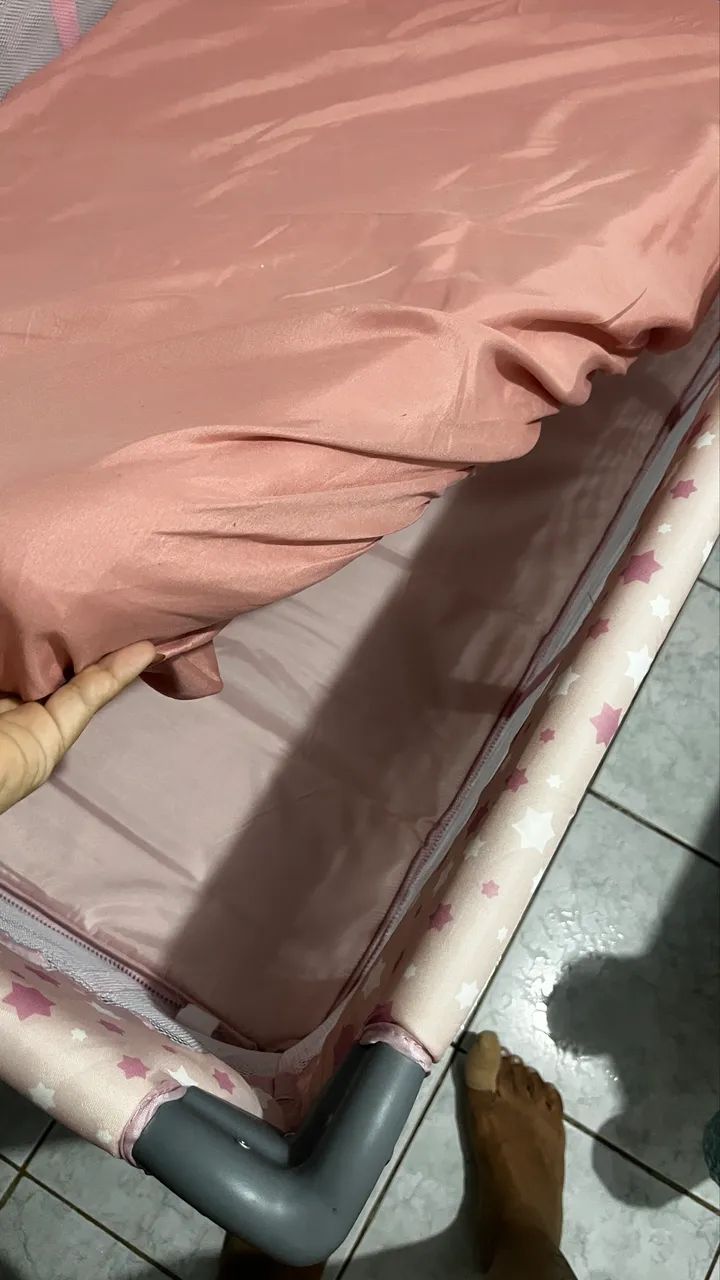 Berço cercado com colchão  - Foto 3