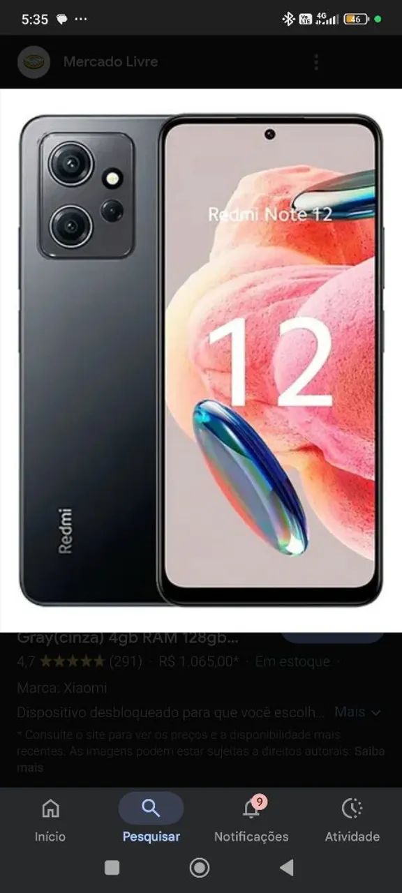 Redmi Note 12 128Gb - Foto 2