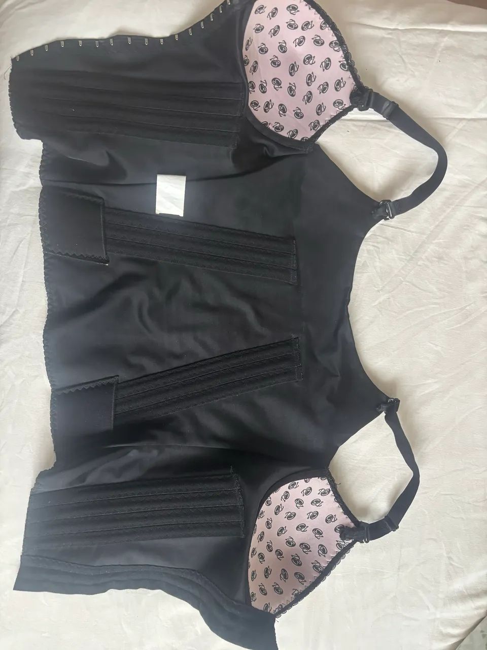 Cinta modeladora feminina 14 barbatanas nova - Foto 2