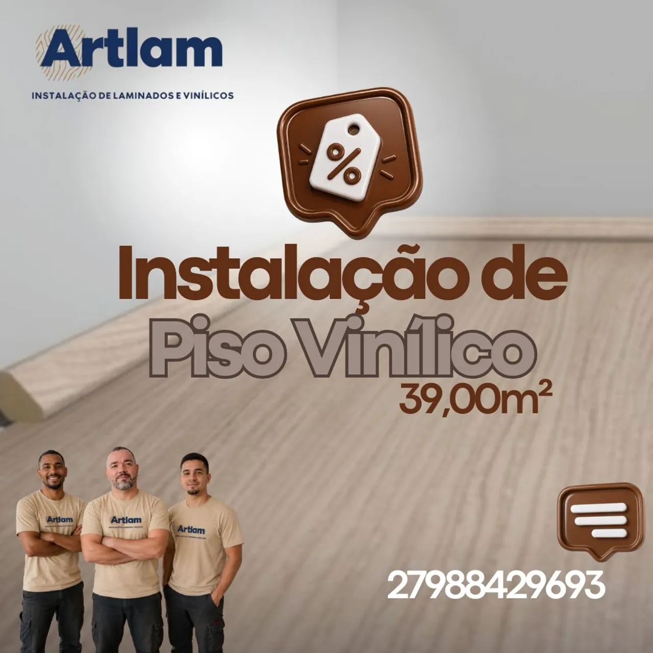 Instalação de Laminados e Vinílicos  - Foto 2