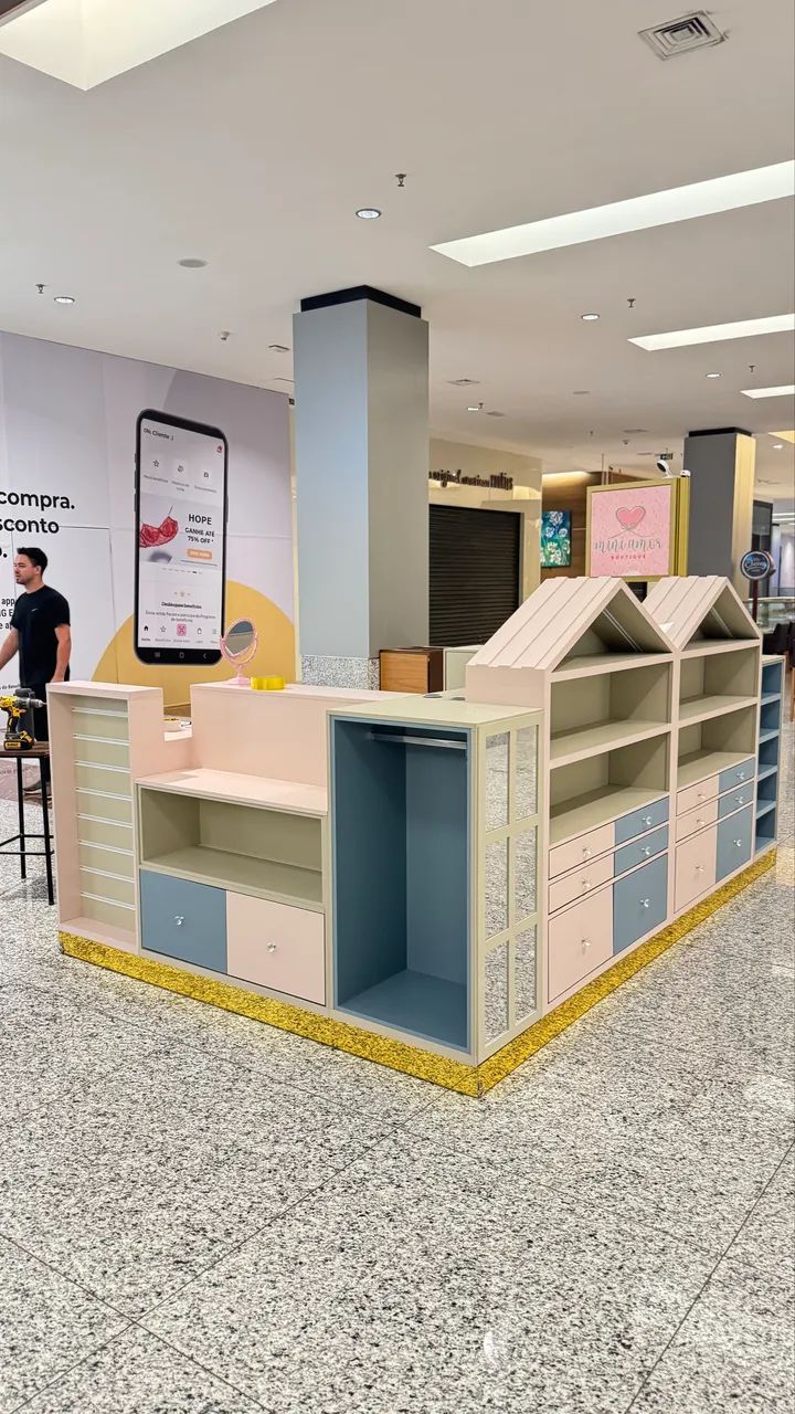 Quiosque 6m2 para shopping (2x3m) - Foto 3
