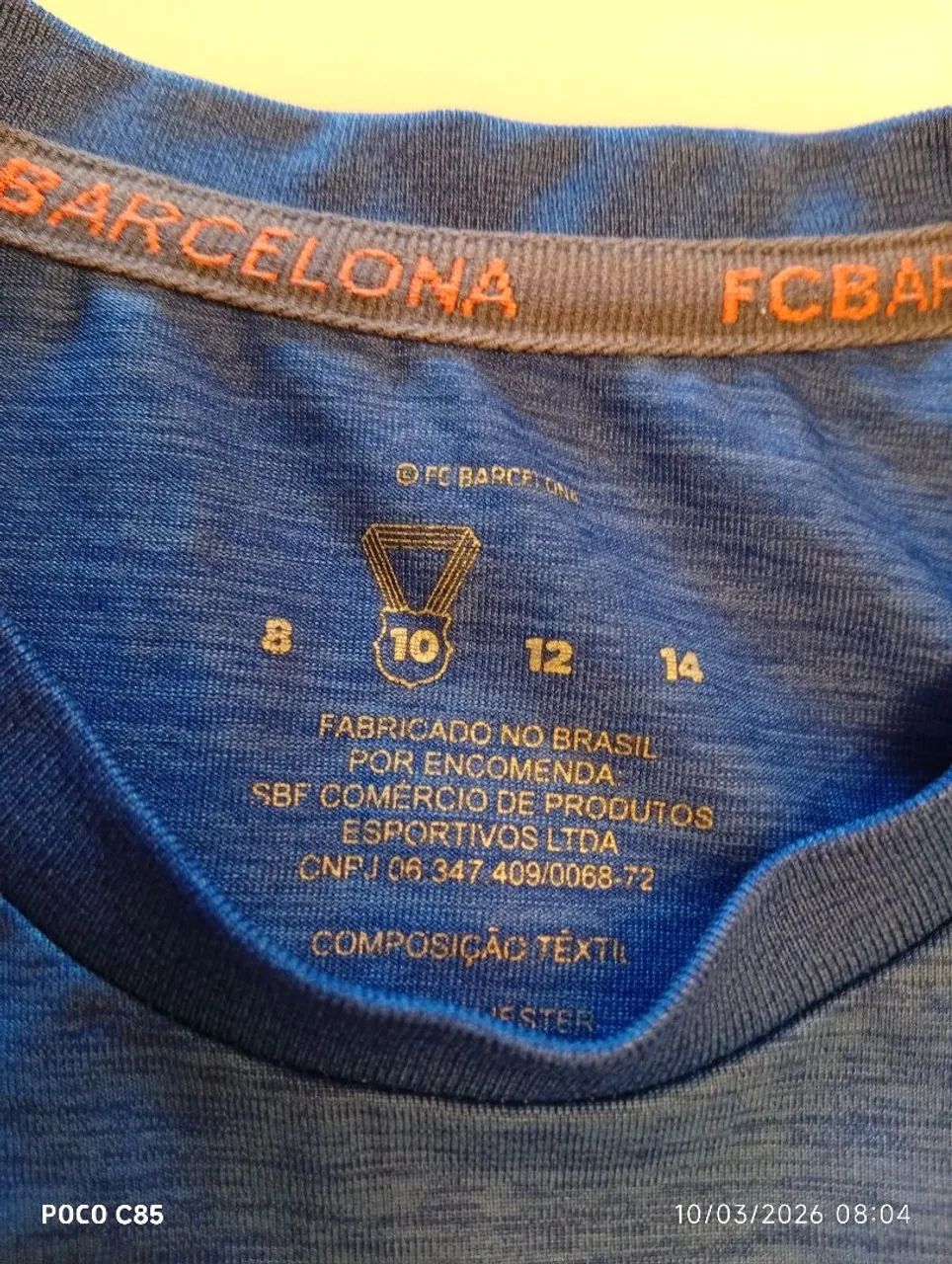 Camisa infantil Barcelona  - Foto 3