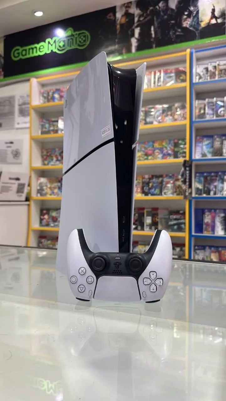 PS5 SLIM DIGITAL SEMINOVO 