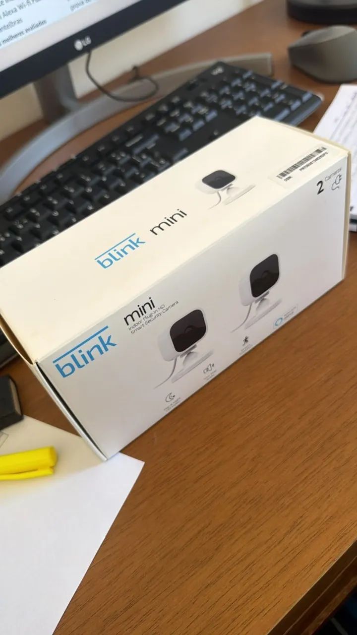Câmera Blink Mini kit com 2 câmeras - Foto 2