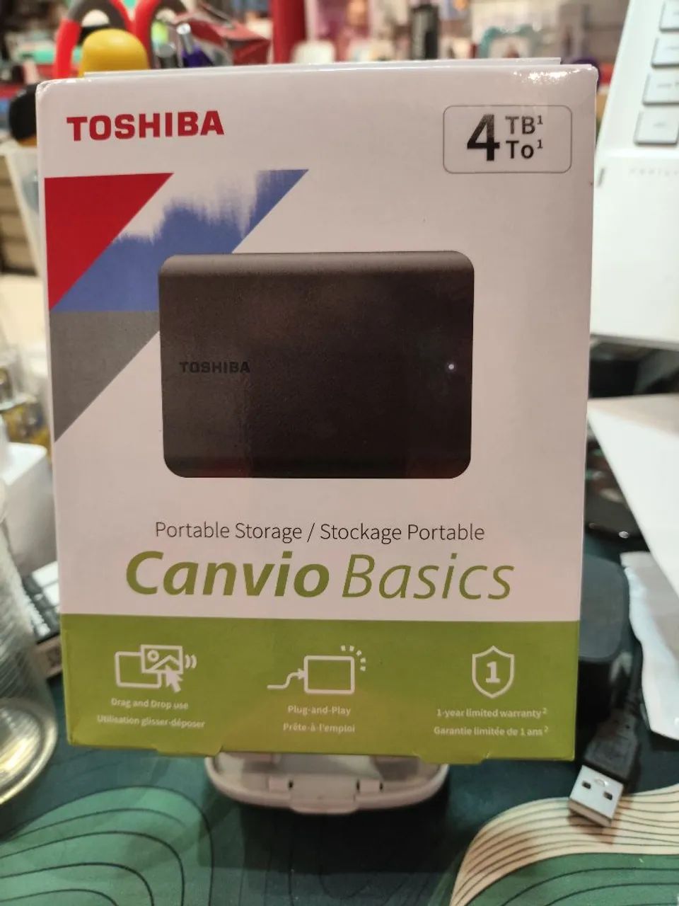 HD 4tb externo Toshiba 